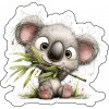 Pískacia koženková nášivka Koženková pískacia nášivka Koala Velkost: PÍSKLE! veľké
