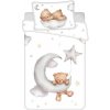 JERRY FABRICS Obliečky do postieľky Macko Moon baby Bavlna, 100/135, 40/60 cm