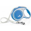 Flexi NEW COMFORT vodítko L do 50kg, 8m popruh – modré