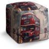 Sablio Taburet Cube Londýn Double-decker 2: 40x40x40 cm