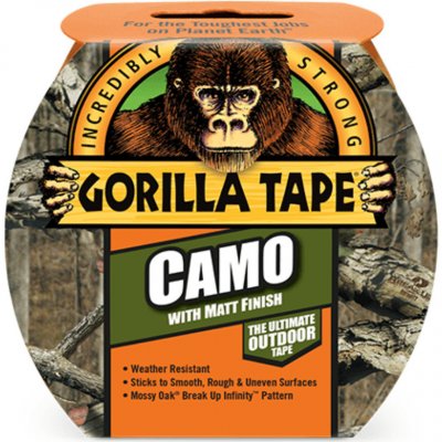 Gorilla Tape Cami Extra silná lepiaca páska 8,2 m x 48 mm kamufláž