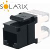 Zařezávací keystone Solarix CAT5E UTP RJ45 SXKJ-5E-UTP-BK