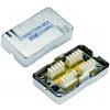 DATACOM Spojovací BOX STP CAT6 (2* zárez. pole) Silver, 4235