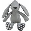 Zajac Bunny 39 cm, látková hračka bez zvuku, sivá