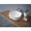 Aquatek OLIVER hranaté keramické umývadlo so zaoblenými rohmi 42,5x42,5x13,5 cm A1594581