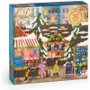 Galison Fóliové puzzle Joy Laforme Vianočné trhy 1000 dielikov
