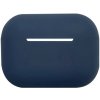 AppleKing silikónový ochranný obal pre AirPods Pro 2 (2022) s konektorom Lightning - tmavomodrý - možnosť vrátiť tovar ZADARMO do 30tich dní