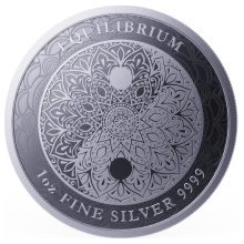 Pressburg Mint strieborná minca Equilibrium 2023 1 Oz