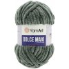 YarnArt Dolce Maxi 760 tmavo sivá