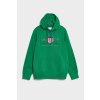 MIKINA GANT REG ARCHIVE SHIELD HOODIE LAVISH GREEN