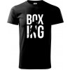 Nápis Boxing - Klasické pánske tričko vyššej gramáže - 3XL ( Čierna )