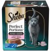 Sheba Perfect Portions s lososom 3 x 75 g