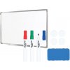 crelando® Magnetická biela tabuľa + Príslušenstvo k magnetickej tabuli (800010536)
