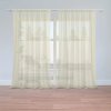 Sablio Záclony Biela slonová kost: 2ks 150x250cm