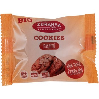 Biopekárna Zemanka Bio cookies kakaové 33 g