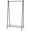 SONGMICS Šatní vešiak Loft 153 cm čierny