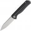 Petrified Fish PF818 Forward Stonewashed D2 Black G10 PF818DW