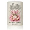 Sviečka k meninám s kávou a tulipánmi Valec 13 cm / 7 cm 480g