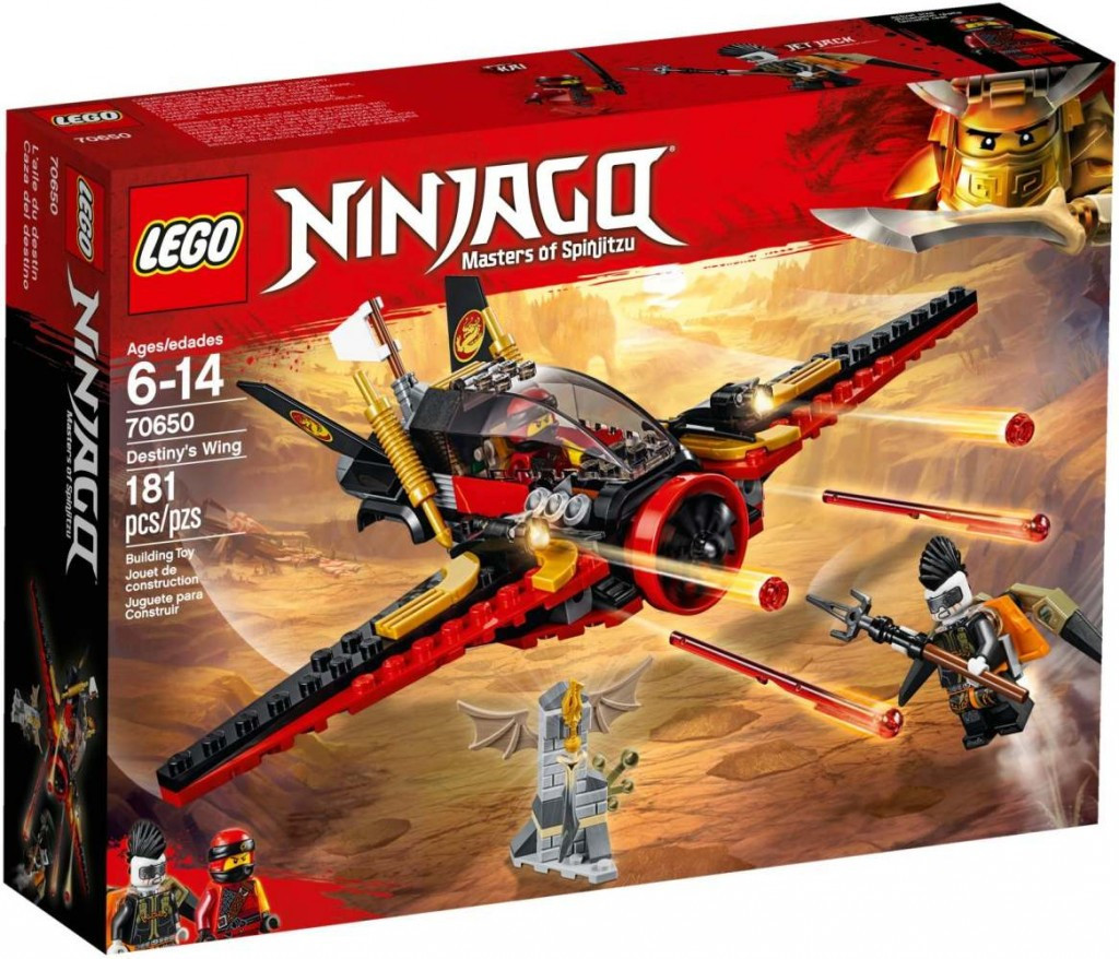 LEGO® NINJAGO® 70650 Krídlo osudu od 45,82 € - Heureka.sk