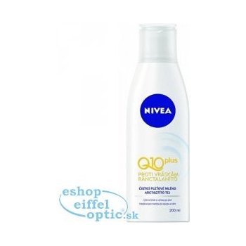 Nivea Visage Q10 čistiace pleťové mlieko proti vráskam 200 ml