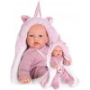 Bábika Antonio Juan 12238 Petit - realistická bábika so zvukmi a mäkkým látkovým telom - 27 cm (8435083612383)