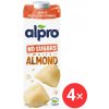 Alpro mandlový nápoj neslazený-nepražený 4 x 1 l