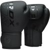 RDX Boxerské tréningové rukavice F6 Kara čierne 16 oz - 16 oz