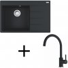 Franke set G272 CNG 611-78 TL/2 + FC 6018.424 onyx