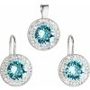 Súprava sa Swarovski Elements 39107.3 lt. turquoise