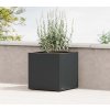 Herstera Cube M kvetináč, 60x60x60 cm antracitová HG08976804
