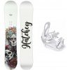 Hatchey Eternity dámsky snowboard + Raven S230 White viazanie - 157 cm + vázání S/M (EU 37-42)