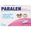 Paralen 100 sup.5 x 100 mg