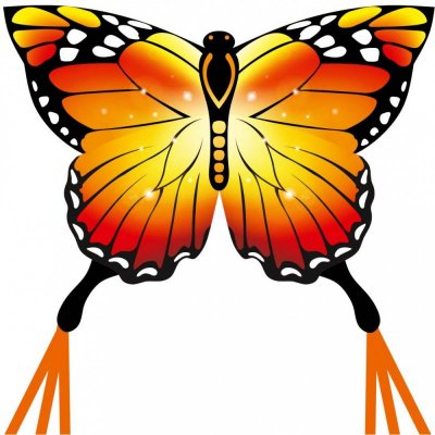 Invento Motýl oranžový 52 cm
