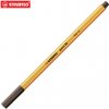 Liner STABILO point 88 žlto hnedý