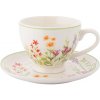 Altom Porcelánová šálka a podšálka Nature Awakening 220 ml