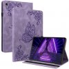 VSETKONAMOBIL 47518 ART Zaklápací obal Lenovo Tab M10 Plus (TB-X606F / TB-X606L / ZA5T0081CZ / ZA5V0206CZ) BUTTERFLY fialový