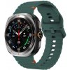 Remienok Techno Wristband zelený pre Samsung Galaxy Watch 8 Classic 46mm / Watch 8 44mm / Watch 8 40mm