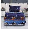 HopeHome BLUE SANTA mikroplyšové obliečky