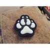 JACKETS TO GO nášivka K9 psia labka plastová velcro GLOW IN THE DARK
