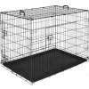 tectake 405040 skladacia klietka pre psa luna,skladacia,so 2 dverami - 108 x 71 x 76 cm