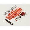 Red Front Shock Set (2) Kyosho Tomahawk (K.SC222R)