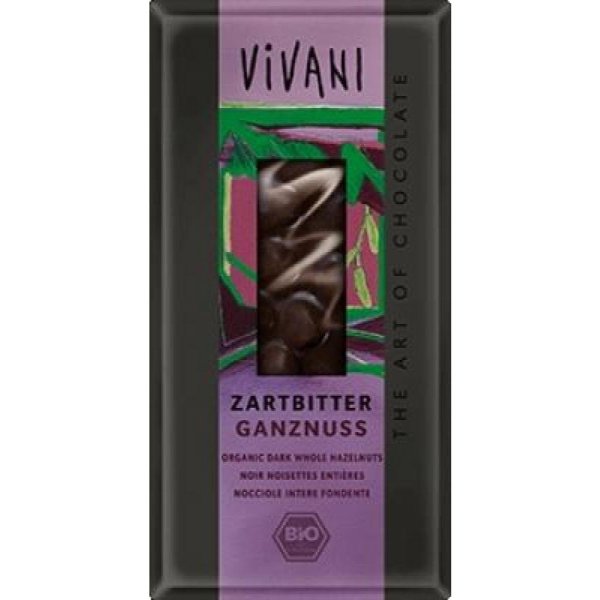 EcoFinia Gmbh Vivani dark whole hazelnuts 100g od 2,29 € - Heureka.sk