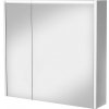 Zrkadlová závesná skrinka s LED osvetlením COMFORT, 70cm