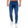Tmavomodré pánske slim fit rifľové nohavice Bolf 6736