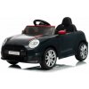 JOKO Elektrické autíčko Mini Cooper, penové kolesá, kožené sedadlo, čierne