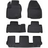 Novline Gumové autokoberce Ford Galaxy 2006-2015 (7 miest, okrúhle fixácie)