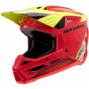 prilba S-M3 FRAY, ALPINESTARS (červená/žltá fluo/čierna) 2026 Veľkosť: M