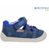Protetika - barefoot polootvorené topánky KENDY denim - TOP AKCIA!-v ext. sklade