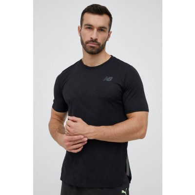 New Balance tričko Q Speed Jacquard Short Sleeve black