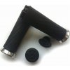 SRAM gripy - LOCKING GRIPS 100 mm - čierna